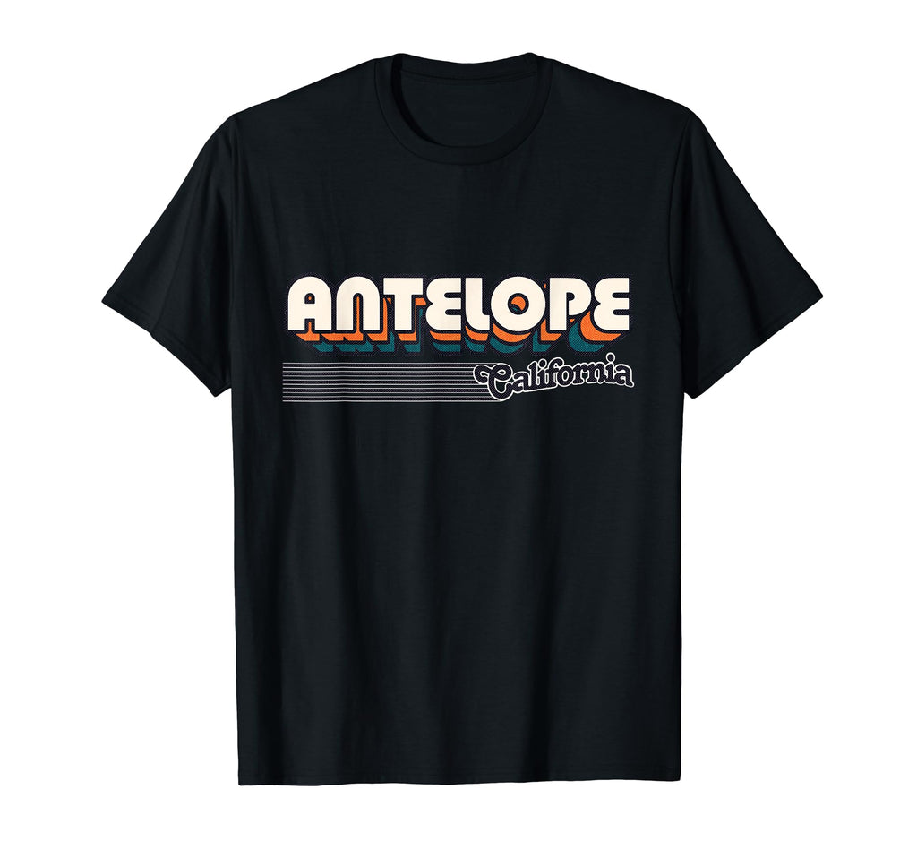 Antelope California Stripes T-Shirt - Streetwear Style Men Women - T-Shirt, Sweatshirt, Hoodie