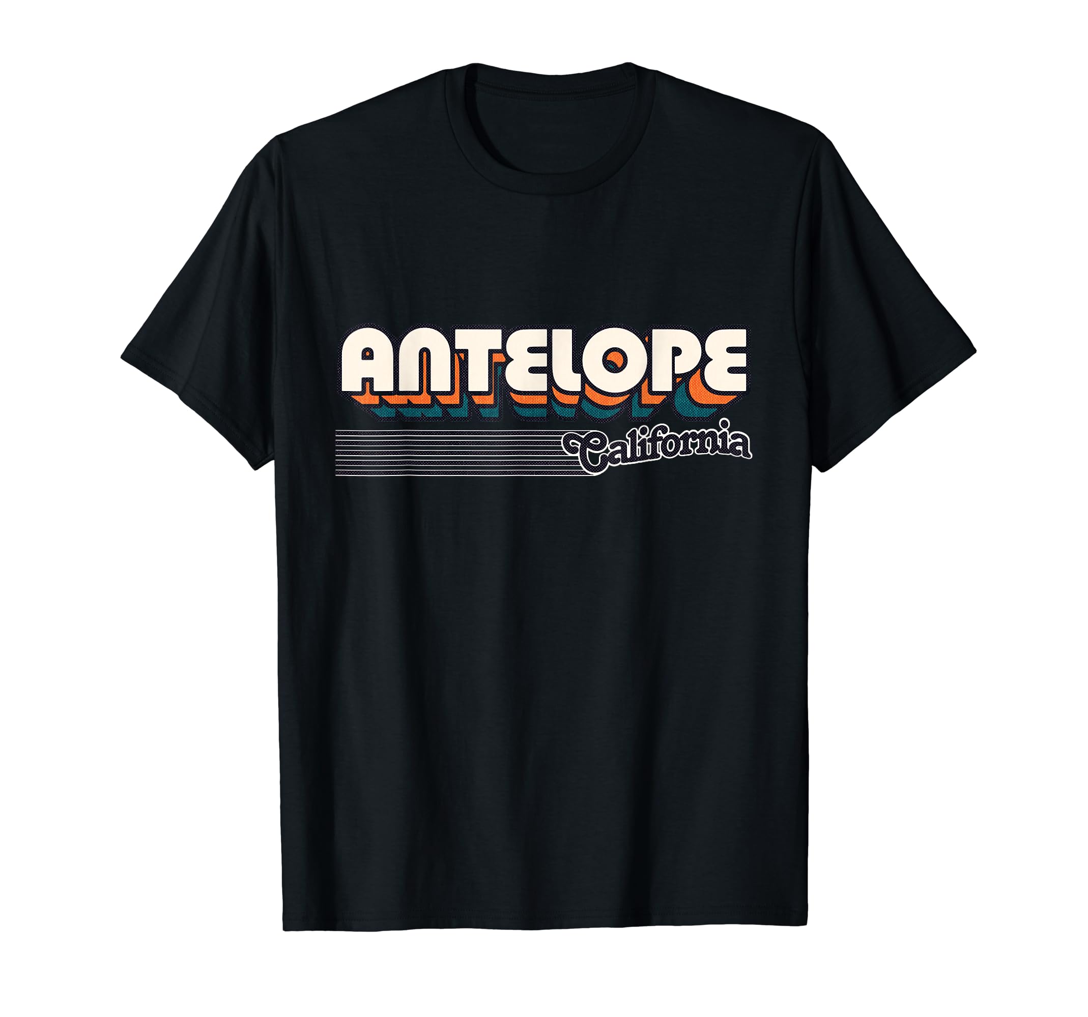 Antelope California Stripes T-Shirt - Streetwear Style Men Women - T-Shirt, Sweatshirt, Hoodie