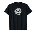 45 Rpm Vinyl Plate Adapter Turntable T-Shirt - Graphic Print for Adults - T-Shirt, Sweatshirt, Hoodie