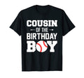 Cousin Birthday Baseball Family Matching T-Shirt - Graphic Print Men Women - T-Shirt, Sweatshirt, Hoodie
