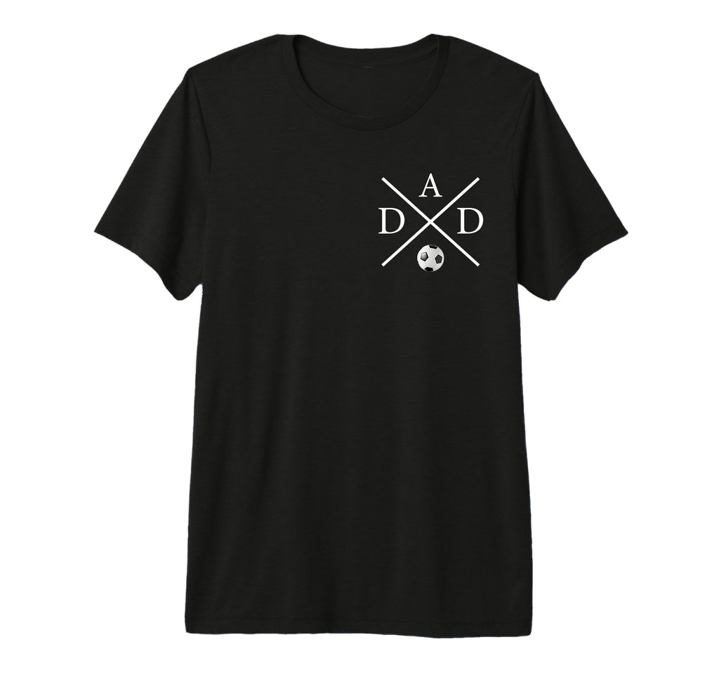 Mens Soccer Dad Fathers Day Game T-Shirt - Fun Novelty Design for Adults - T-Shirt, Sweatshirt, Hoodie