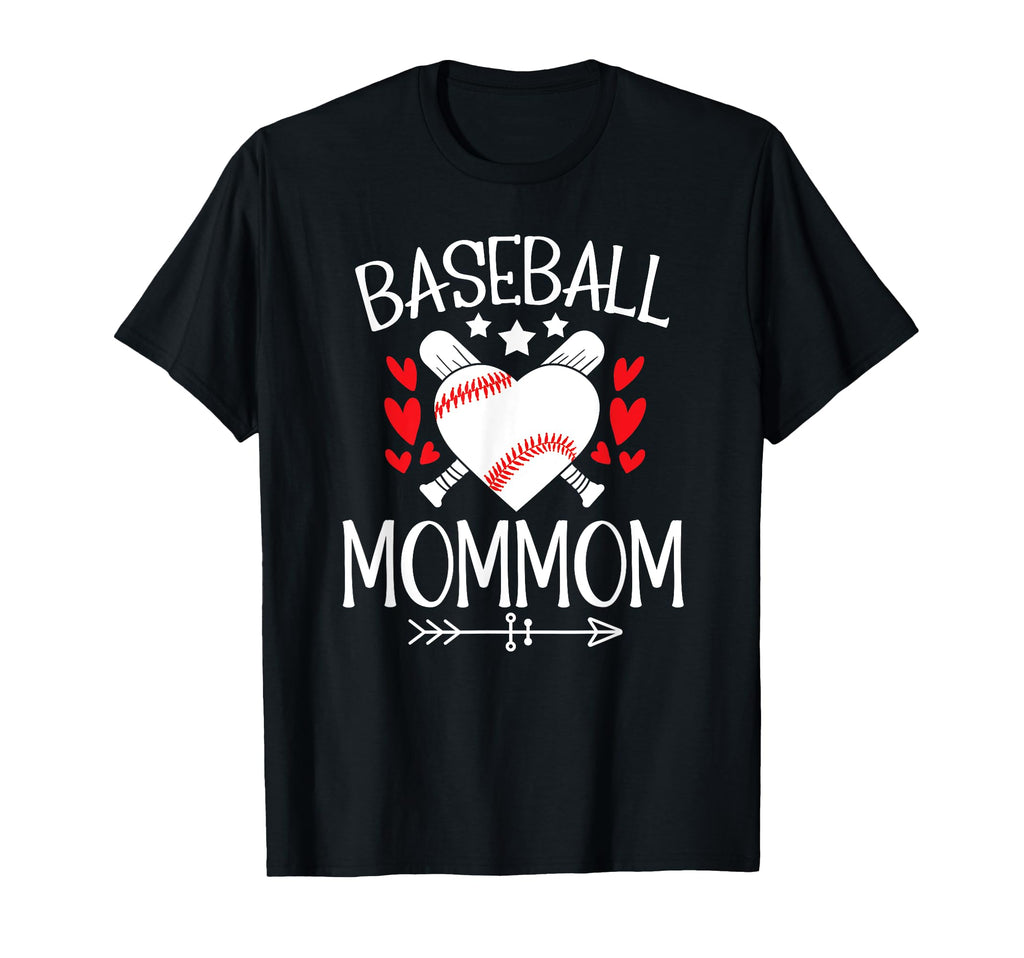 Baseball Mommom Grandma Mommom Baseball T-Shirt - Aesthetic Graphic Unisex - T-Shirt, Sweatshirt, Hoodie