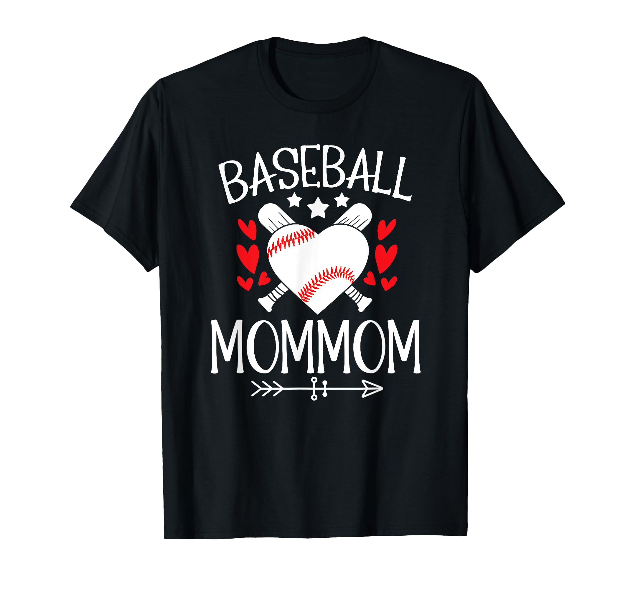 Baseball Mommom Grandma Mommom Baseball T-Shirt - Aesthetic Graphic Unisex - T-Shirt, Sweatshirt, Hoodie