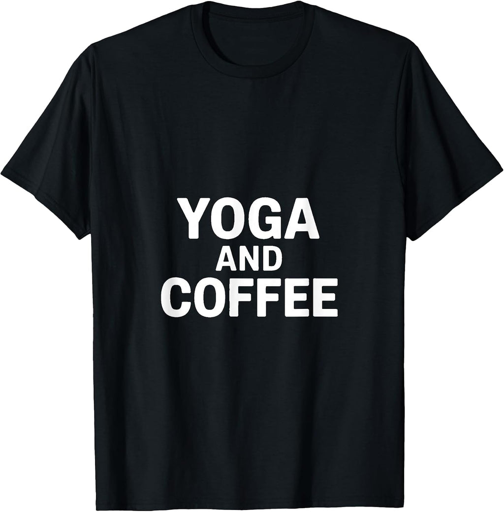 Cool Yoga and Coffee Merch - Adult & Kids T-Shirts, Sweatshirts & Hoodies apparel design preview 1