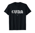 Cuba 70S 80S Type T-Shirt - Fun Novelty Design for Adults - T-Shirt, Sweatshirt, Hoodie