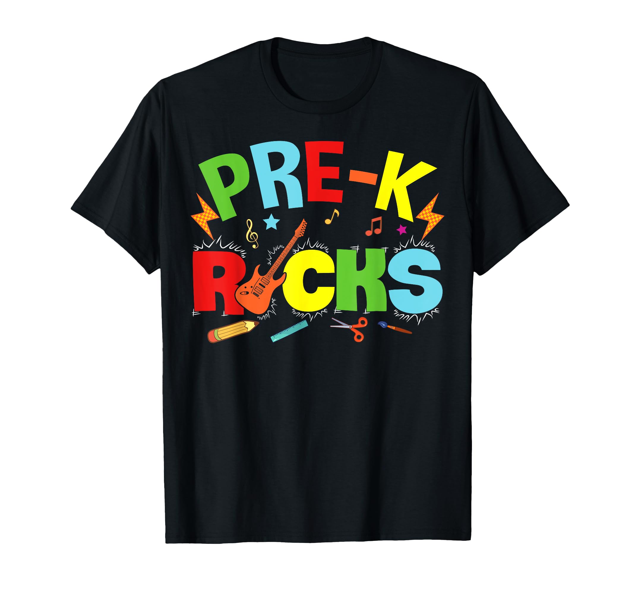 Hello Pre K Rocks Teacher Team T-Shirt - Fun Novelty Design Men Women - T-Shirt, Sweatshirt, Hoodie