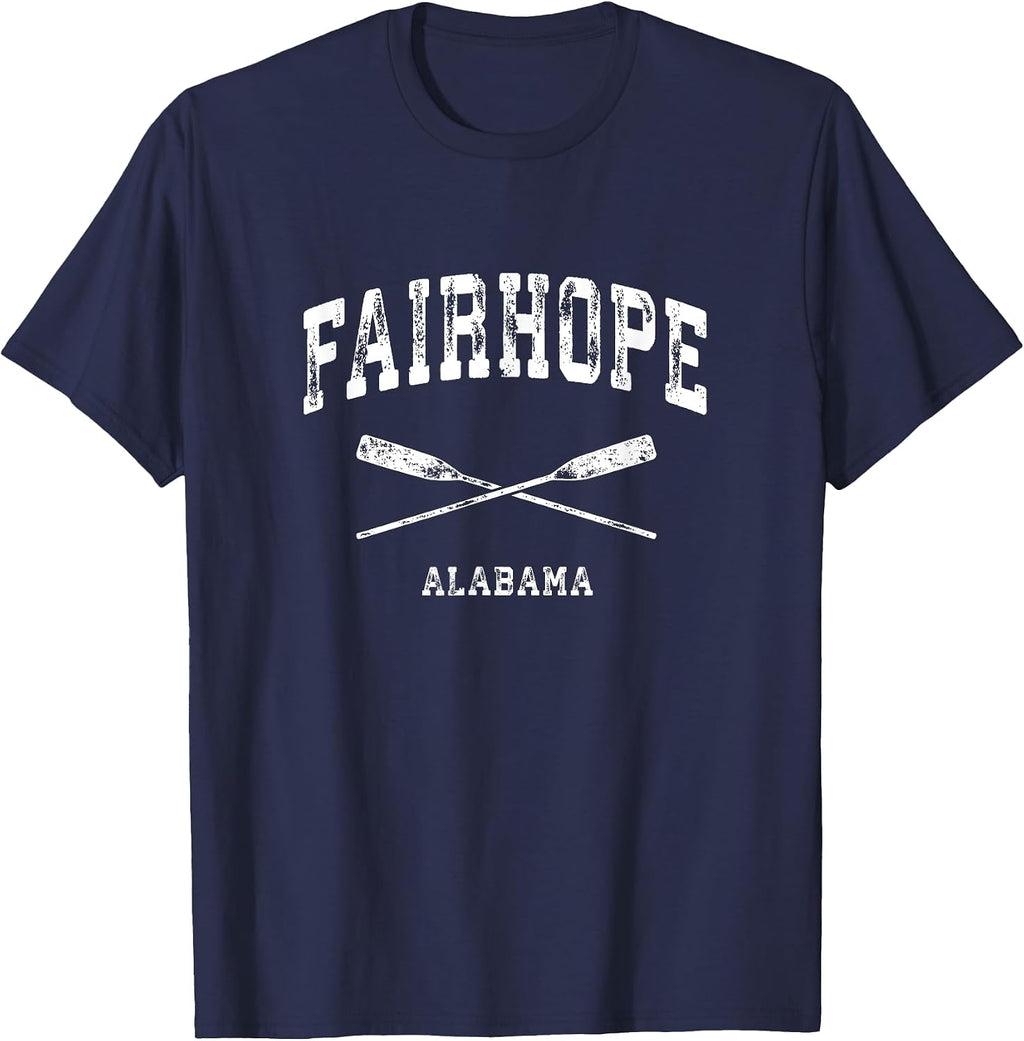 Fairhope Alabama Sailing Retro - Adult & Kids T-Shirts, Sweatshirts & Hoodies apparel design preview 1