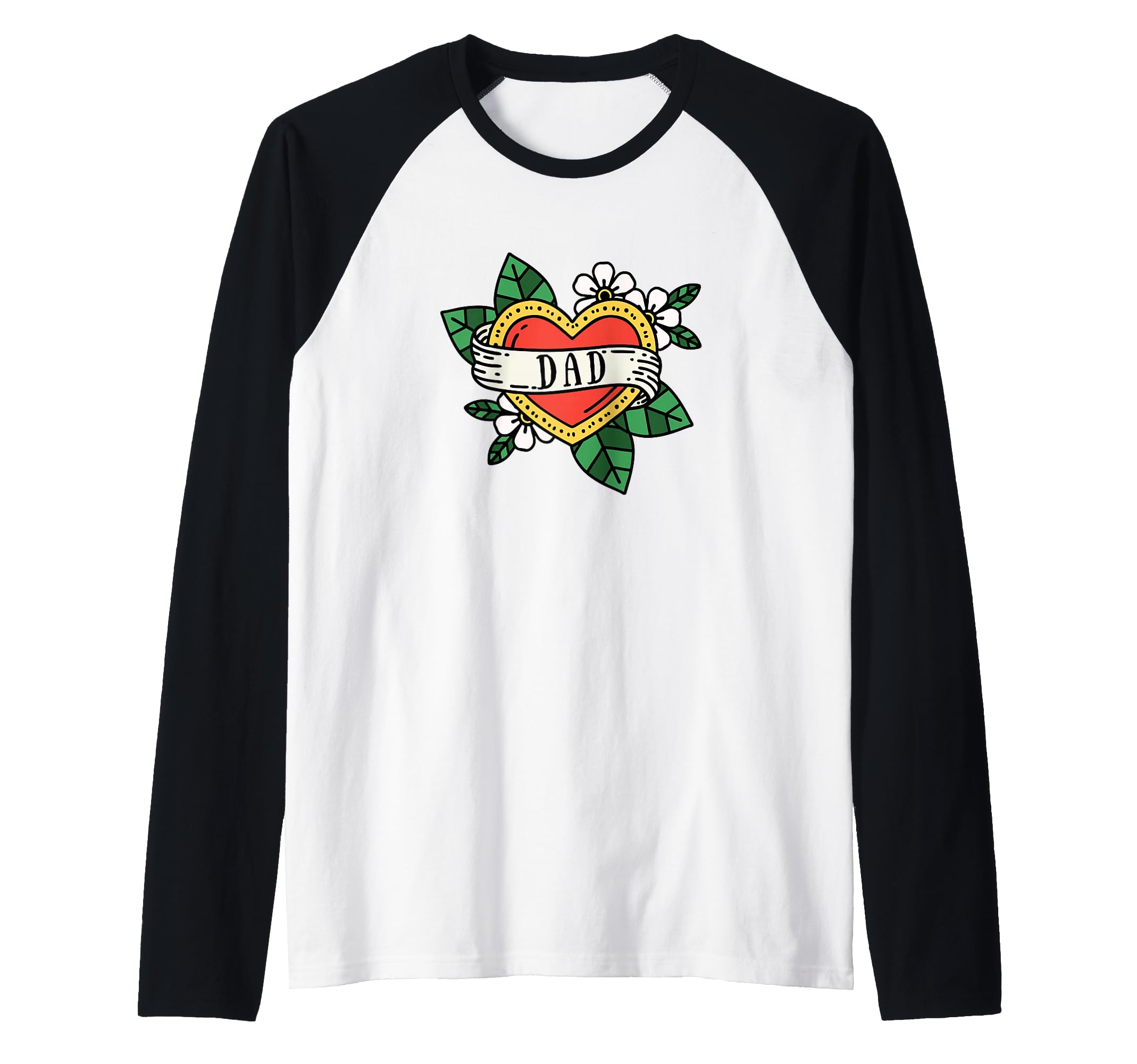 Tattoo Heart Dad Designs And Gifts T-Shirt - Novelty Apparel for Adults - T-Shirt, Sweatshirt, Hoodie