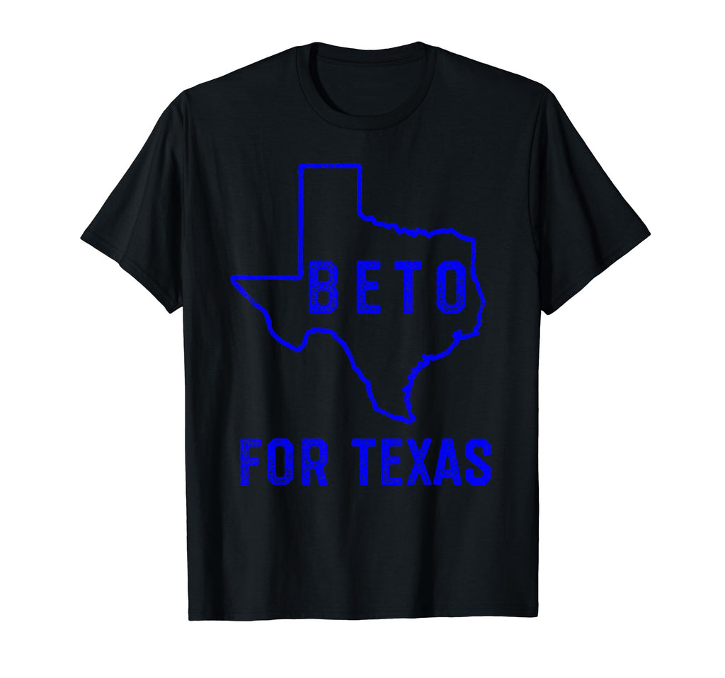Beto Texas Blue Senate Distressed T-Shirt - Fun Novelty Design Unisex - T-Shirt, Sweatshirt, Hoodie
