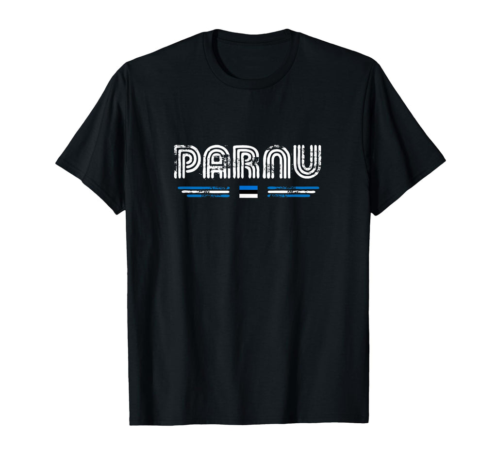 Parnu Estonia 70S 80S Type T-Shirt - Streetwear Style Unisex - T-Shirt, Sweatshirt, Hoodie