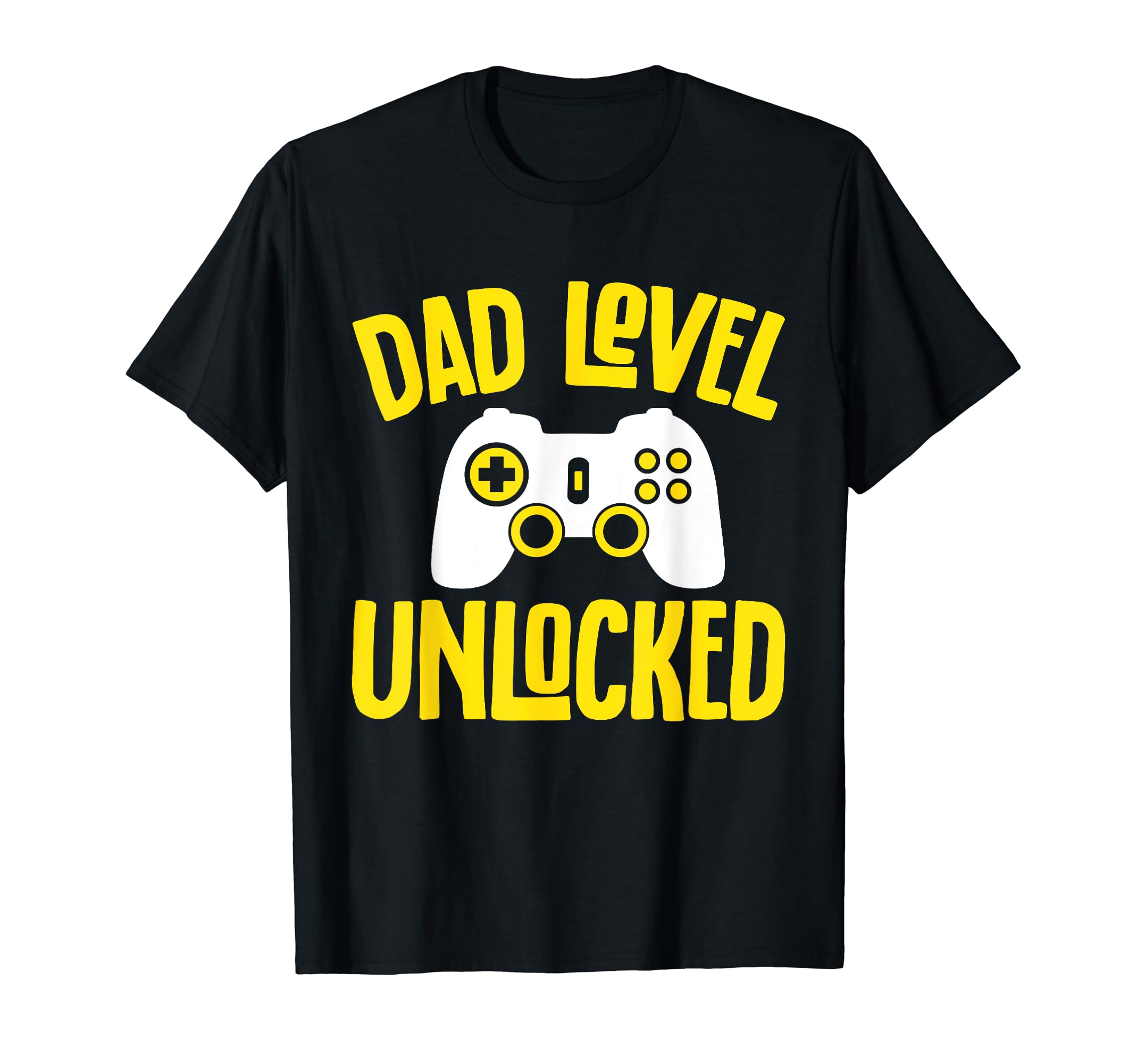 Dad Level Unlocked Gamer Dad T-Shirt - Casual Everyday Wear for Adults - T-Shirt, Sweatshirt, Hoodie