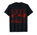 Philadelphia Pennsylvania Philly 215 T-Shirt - Casual Everyday Wear Unisex - T-Shirt, Sweatshirt, Hoodie