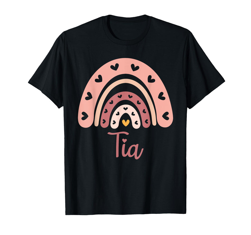 Tia Birthday Rainbow Boho Tia T-Shirt - Fun Novelty Design Men Women - T-Shirt, Sweatshirt, Hoodie