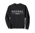 Baseball Mom Sports Ballpark Mother Sweatshirt - Trendy Graphic Unisex - T-Shirt, Sweatshirt, Hoodie