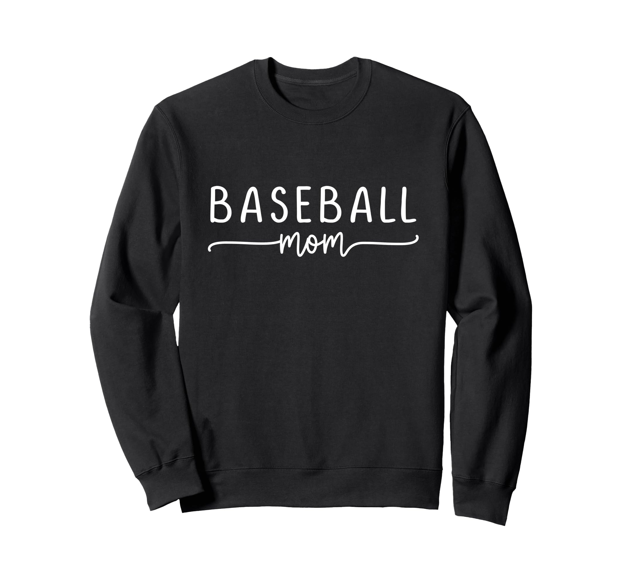 Baseball Mom Sports Ballpark Mother Sweatshirt - Trendy Graphic Unisex - T-Shirt, Sweatshirt, Hoodie