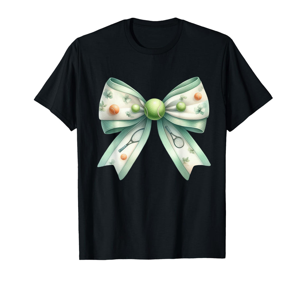 Coquette Bow Funny Tennis Lover Game T-Shirt - Aesthetic Graphic Men Women - T-Shirt, Sweatshirt, Hoodie