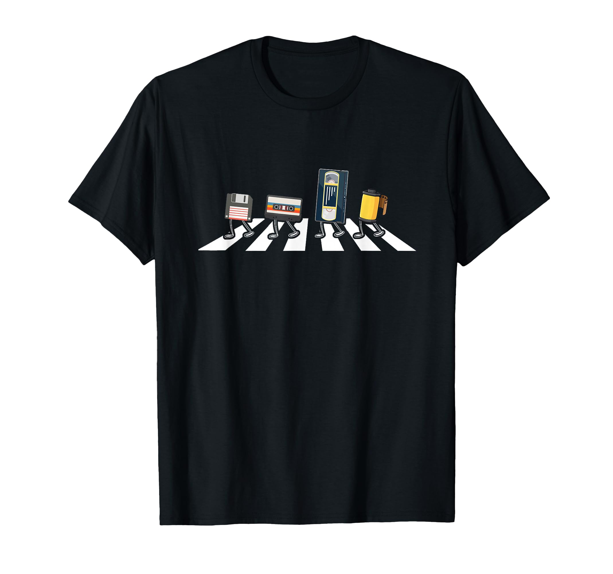 Vhs Cassette Tape Floppy Disc Funny T-Shirt - Aesthetic Graphic for Adults - T-Shirt, Sweatshirt, Hoodie