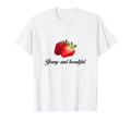 So Real Strawberry Coquette Girlcore Y2K T-Shirt - Trendy Graphic Unisex - T-Shirt, Sweatshirt, Hoodie