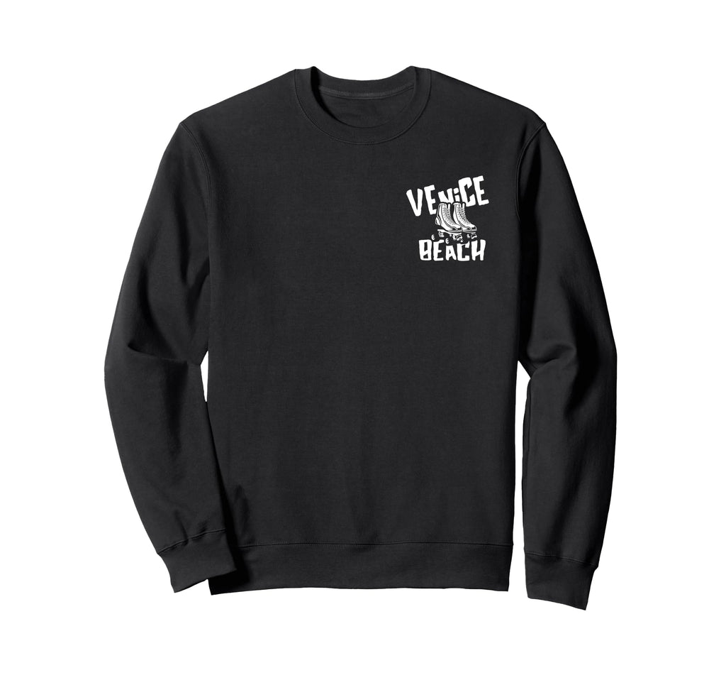 Venice Beach California Roller Sweatshirt - Custom Art Print for Adults - T-Shirt, Sweatshirt, Hoodie