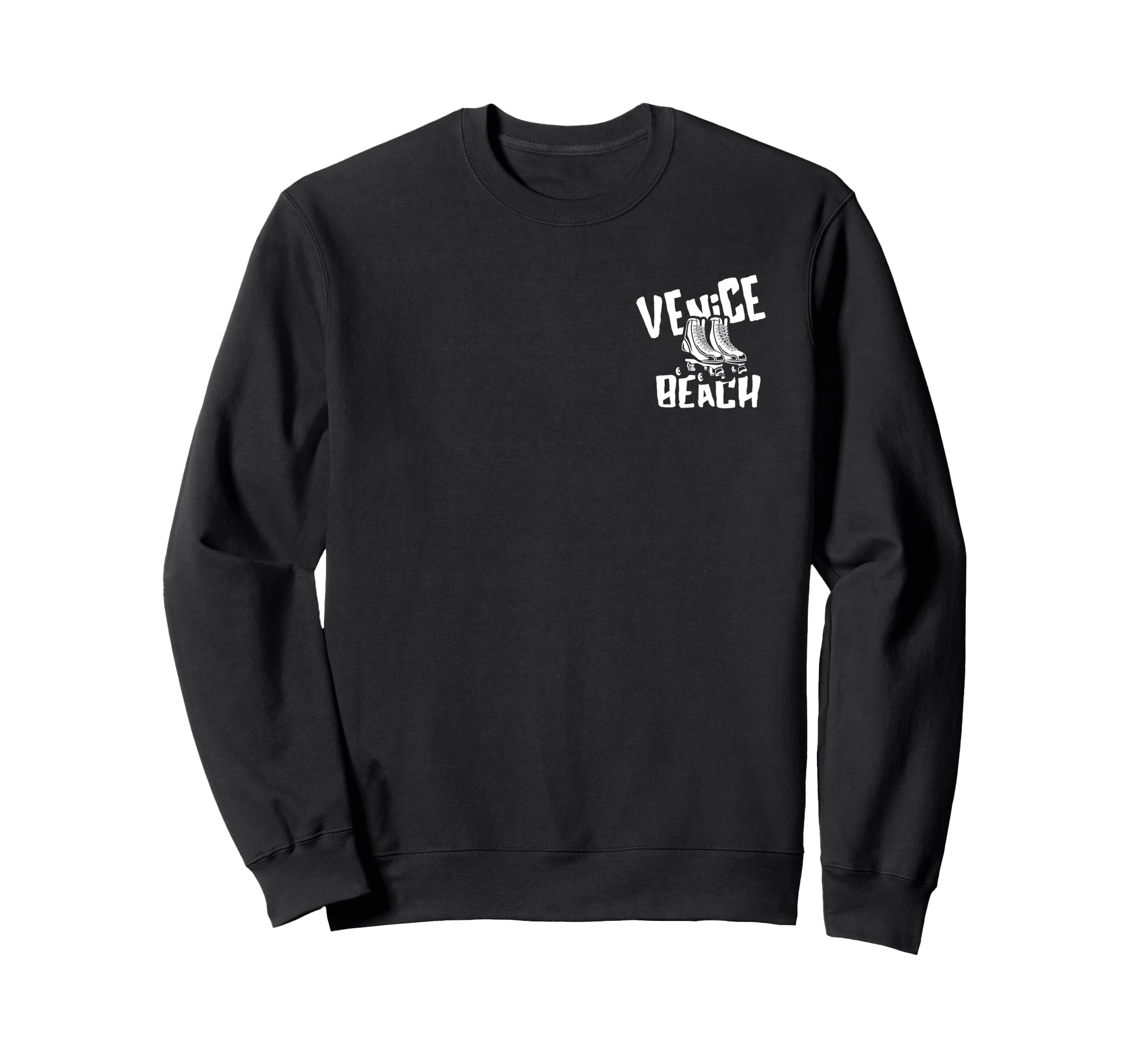 Venice Beach California Roller Sweatshirt - Custom Art Print for Adults - T-Shirt, Sweatshirt, Hoodie