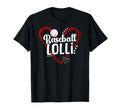 Baseball Lolli Heart Lolli T-Shirt - Casual Everyday Wear for Adults - T-Shirt, Sweatshirt, Hoodie