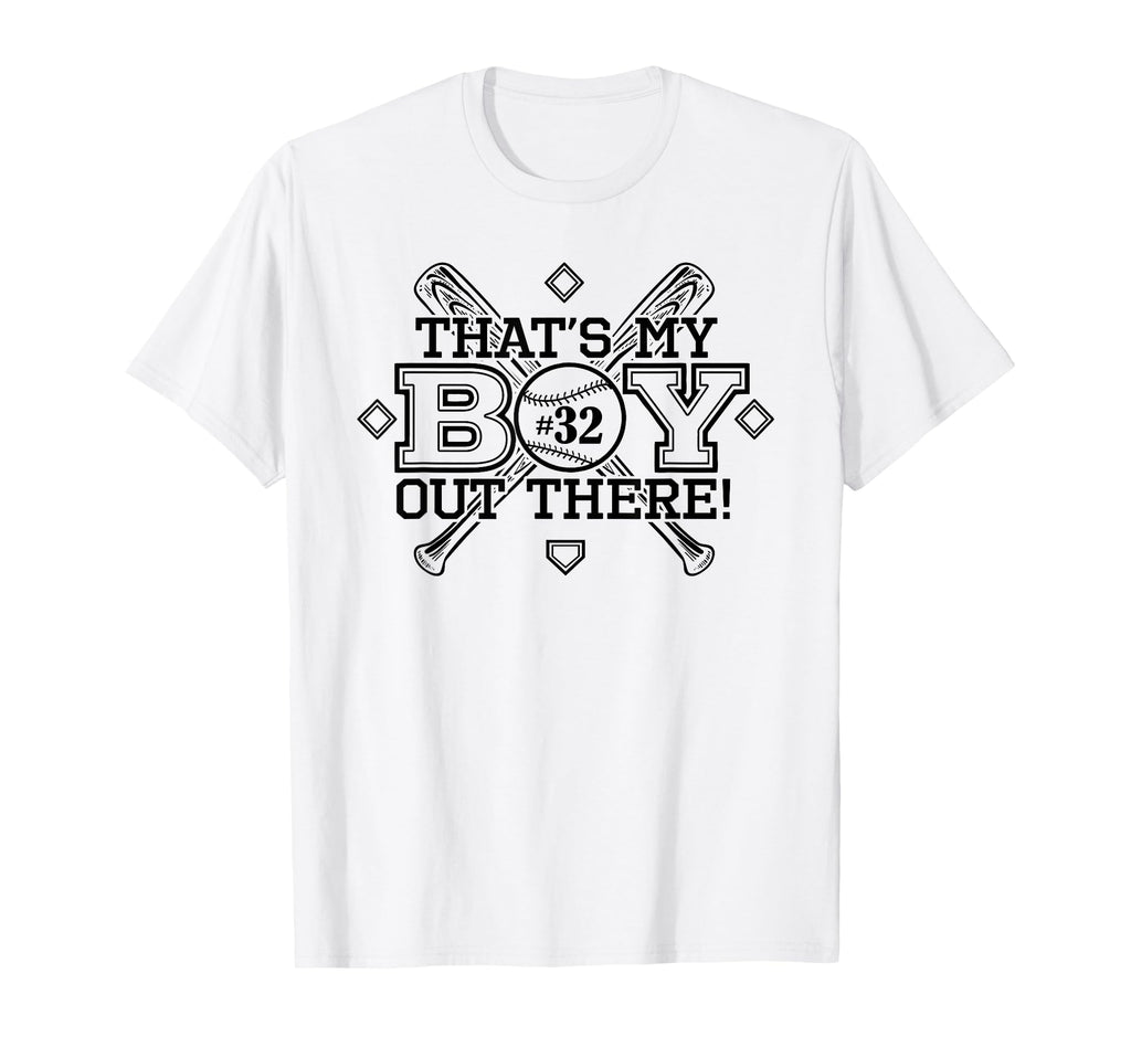 Baseball Mom Dad Thats My Proud T-Shirt - Fun Novelty Design for Adults - T-Shirt, Sweatshirt, Hoodie