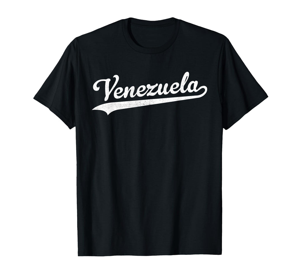 Venezuela Baseball Script Patriotic T-Shirt - Streetwear Style Men Women - T-Shirt, Sweatshirt, Hoodie