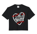 Baseball Heart Aunt Auntie T-Shirt - Casual Everyday Wear for Adults - T-Shirt, Sweatshirt, Hoodie