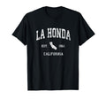 La Honda California Ca Athletic Sports T-Shirt - Novelty Apparel Men Women - T-Shirt, Sweatshirt, Hoodie
