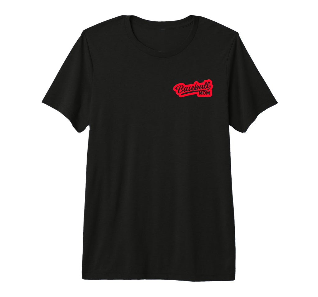Baseball Softball Baseball Mom T-Shirt - Minimalist Print for Adults - T-Shirt, Sweatshirt, Hoodie