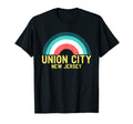Union City New Jersey Rainbow T-Shirt - Unique Graphic Unisex - T-Shirt, Sweatshirt, Hoodie
