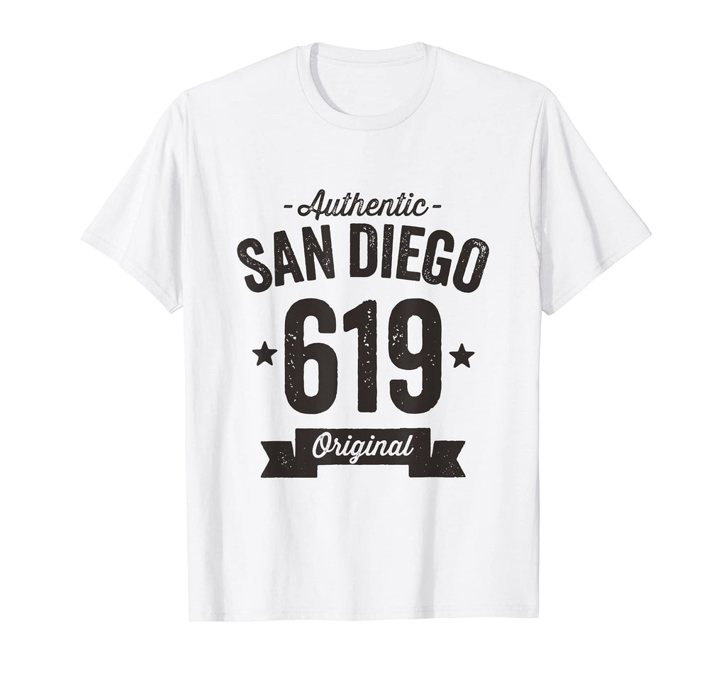 619 San Diego Area Code T-Shirt - Casual Everyday Wear for Adults - T-Shirt, Sweatshirt, Hoodie