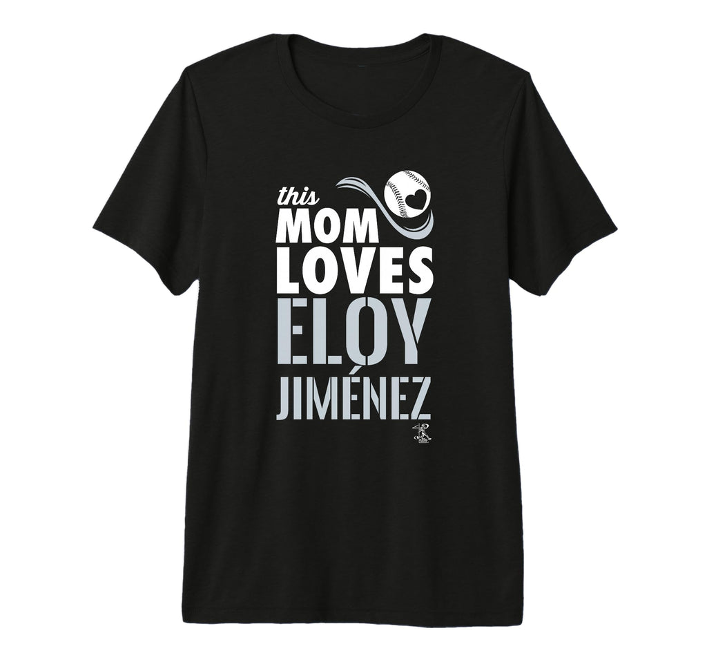Eloy Jimenez This Mom Loves Tri Blend T-Shirt - Streetwear Style Men Women - T-Shirt, Sweatshirt, Hoodie