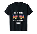 Est 1981 All Original Parts Sunset T-Shirt - Fun Novelty Design Unisex - T-Shirt, Sweatshirt, Hoodie