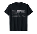 American Flag Baseball Baseball T-Shirt - Minimalist Print Unisex - T-Shirt, Sweatshirt, Hoodie