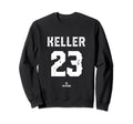 Mitch Keller 23 Mlbpa Pittsburgh Sweatshirt - Aesthetic Graphic for Adults - T-Shirt, Sweatshirt, Hoodie
