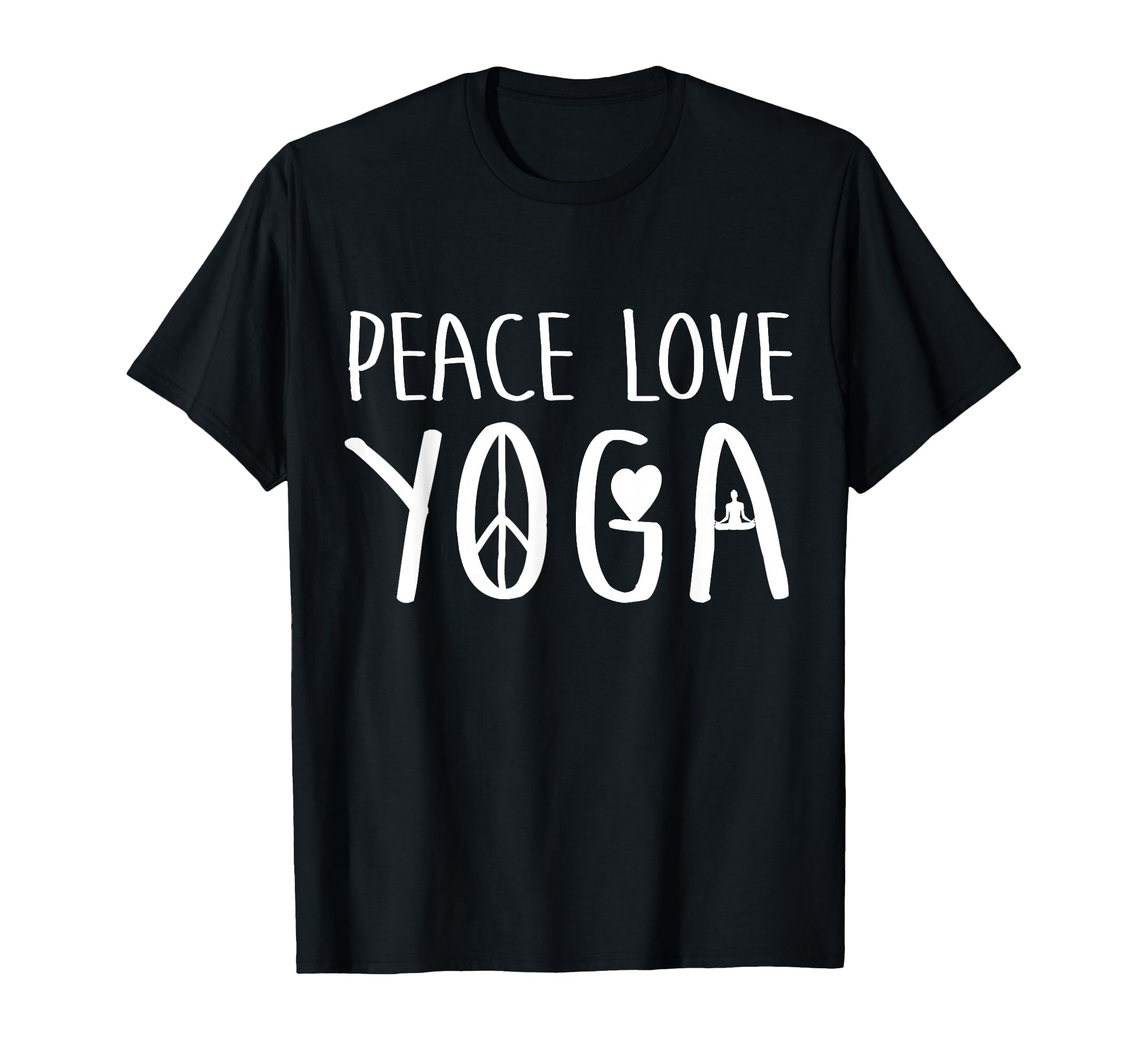 Yogi Peace Love Yoga T-Shirt - Novelty Apparel Men Women - T-Shirt, Sweatshirt, Hoodie