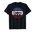 Swimming Usa Us Flag Us Swim Support T-Shirt - Minimalist Print Unisex - T-Shirt, Sweatshirt, Hoodie