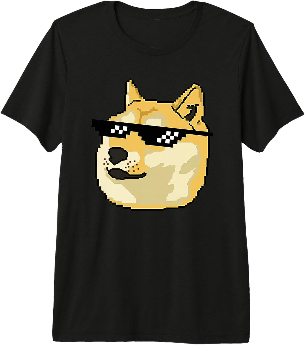Shiba Meme Pixel Culture Collective - Adult & Kids T-Shirts, Sweatshirts & Hoodies apparel design preview 1