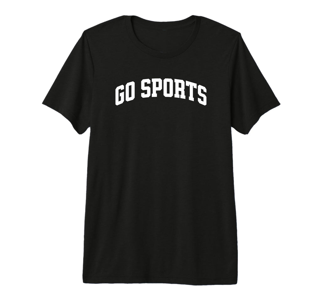 Go Sports Game Day Mom Tri Blend T-Shirt - Aesthetic Graphic Men Women - T-Shirt, Sweatshirt, Hoodie