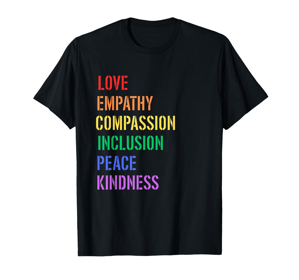 Spread Love Empathy Compassion Peace T-Shirt - Aesthetic Graphic Unisex - T-Shirt, Sweatshirt, Hoodie