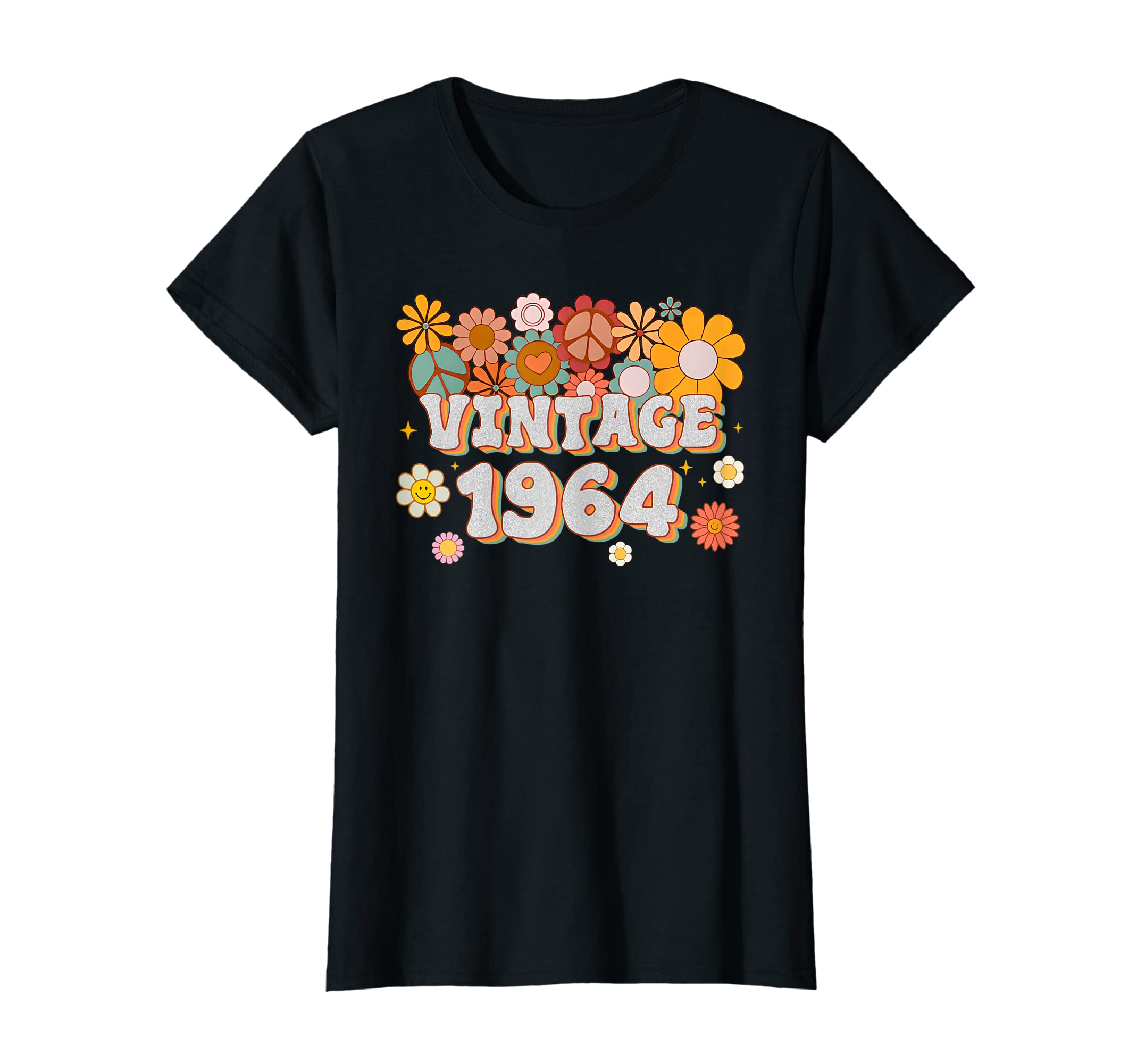 Womens 1964 59Th Birthday Gift 59 Years T-Shirt - Unique Graphic Unisex - T-Shirt, Sweatshirt, Hoodie