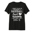 I Didnt Plan Becoming Baseball Aunt T-Shirt - Custom Art Print Men Women - T-Shirt, Sweatshirt, Hoodie