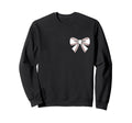Baseball Bow Baseball Mom Mama Sweatshirt - Trendy Graphic Men Women - T-Shirt, Sweatshirt, Hoodie