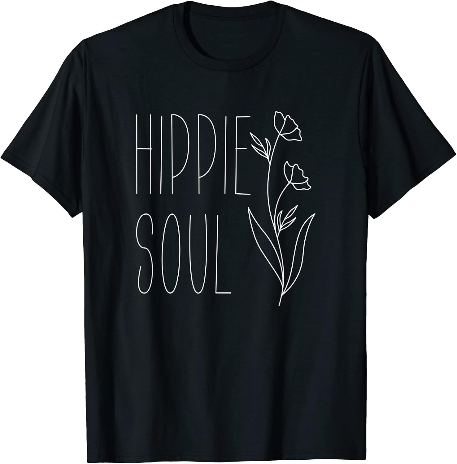 Flower Design and Hippie Graphic - Adult & Kids T-Shirts, Sweatshirts & Hoodies apparel design preview 1
