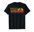 Devils Tower Distressed Stripes Tourist T-Shirt - Unique Graphic Unisex - T-Shirt, Sweatshirt, Hoodie