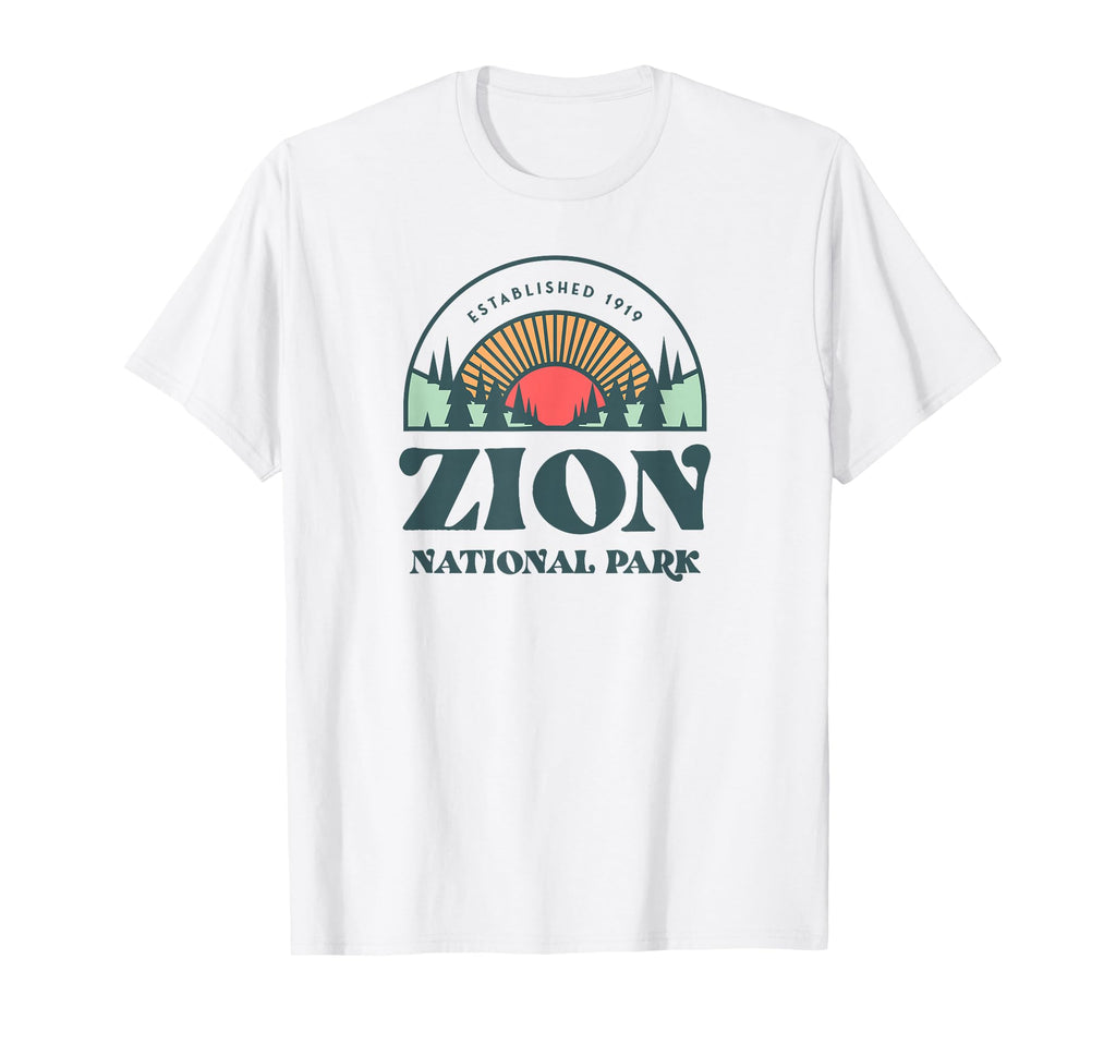Utah Zion National Park T-Shirt - Graphic Print Men Women - T-Shirt, Sweatshirt, Hoodie