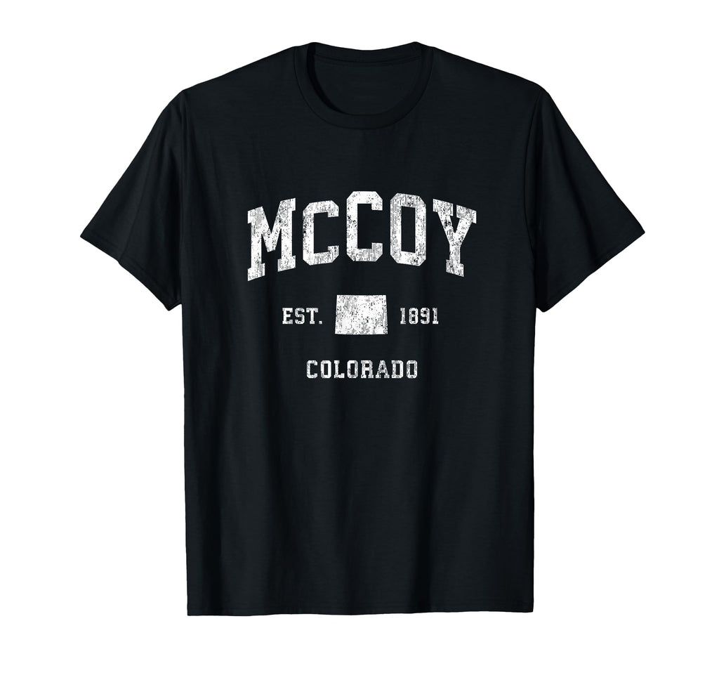 Mccoy Colorado Co Athletic Sports T-Shirt - Aesthetic Graphic Men Women - T-Shirt, Sweatshirt, Hoodie
