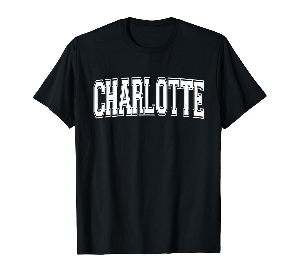 Charlotte Nc North Carolina Usa Sports T-Shirt - Trendy Graphic for Adults - T-Shirt, Sweatshirt, Hoodie