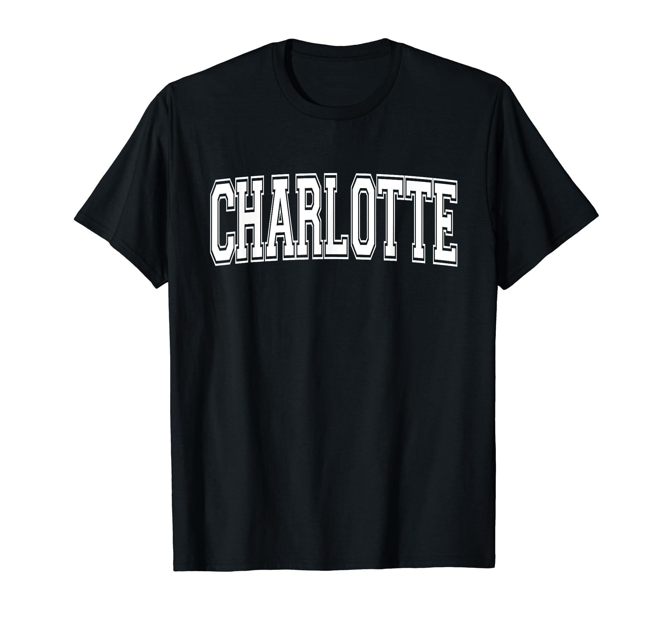 Charlotte Nc North Carolina Usa Sports T-Shirt - Trendy Graphic for Adults - T-Shirt, Sweatshirt, Hoodie